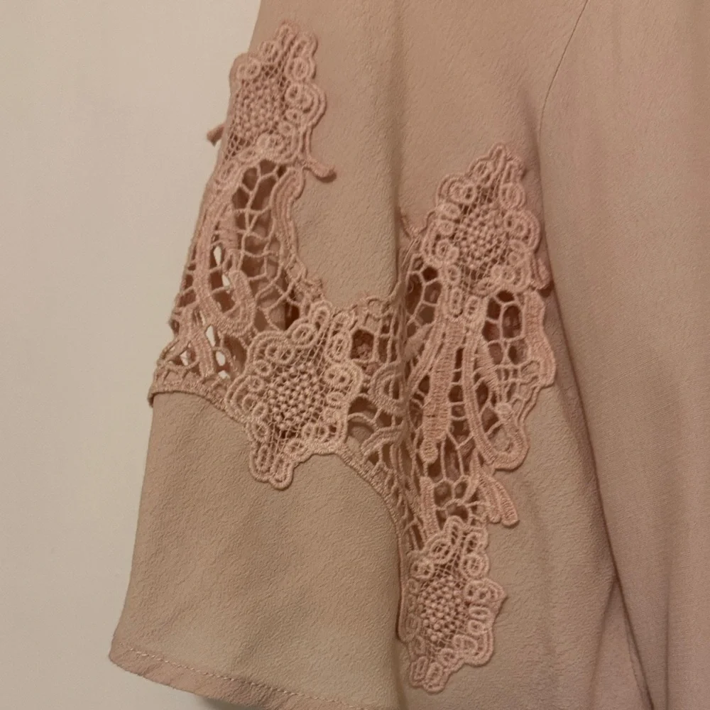 Astr Blush High Low Wrap Dress - Picture 7 of 7